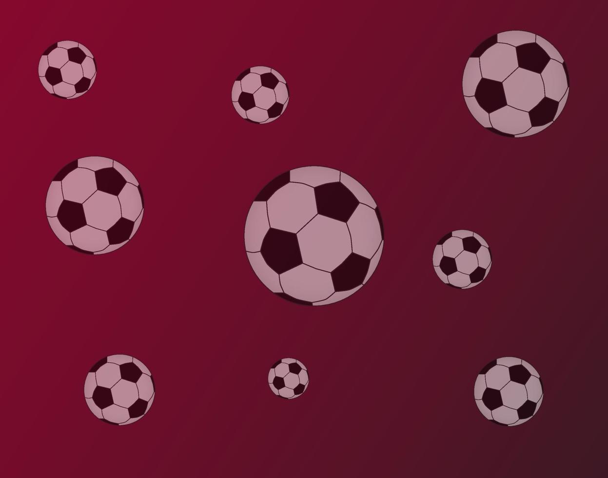sfondo Qatar calcio 2022 vettore