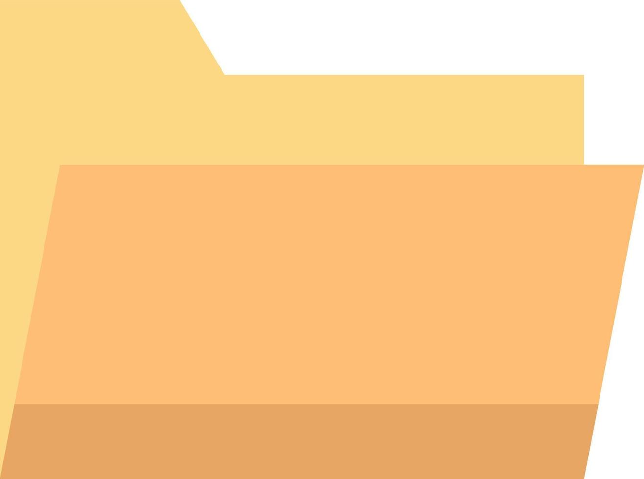 cartella Aperto dati Conservazione piatto colore icona vettore icona bandiera modello
