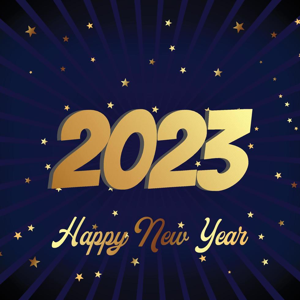 2023 bianca carta origami carta o background.celebration di contento nuovo anno. allegro natale..eps vettore