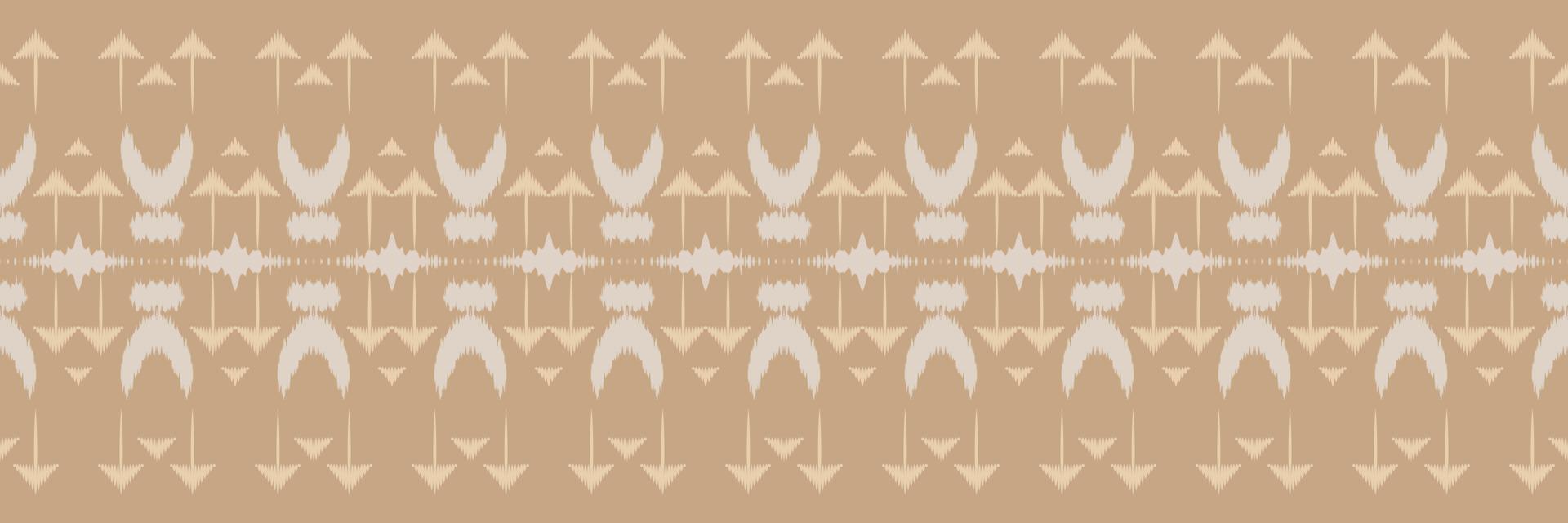 ikat modello tribale azteco senza soluzione di continuità modello. etnico geometrico batik ikkat digitale vettore tessile design per stampe tessuto saree Mughal spazzola simbolo andane struttura Kurti kurtis kurtas