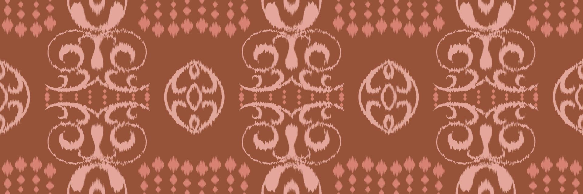 motivo ikat damasco batik tessile senza soluzione di continuità modello digitale vettore design per Stampa saree Kurti Borneo tessuto confine spazzola simboli campioni elegante