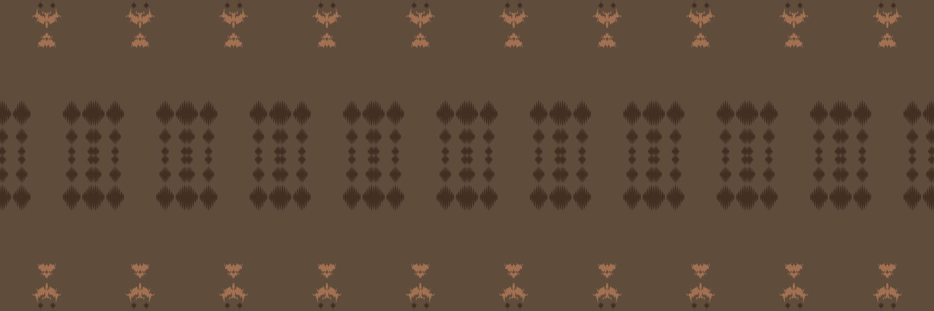 ikat senza soluzione di continuità modello tribale attraversare senza soluzione di continuità modello. etnico geometrico batik ikkat digitale vettore tessile design per stampe tessuto saree Mughal spazzola simbolo andane struttura Kurti kurtis kurtas