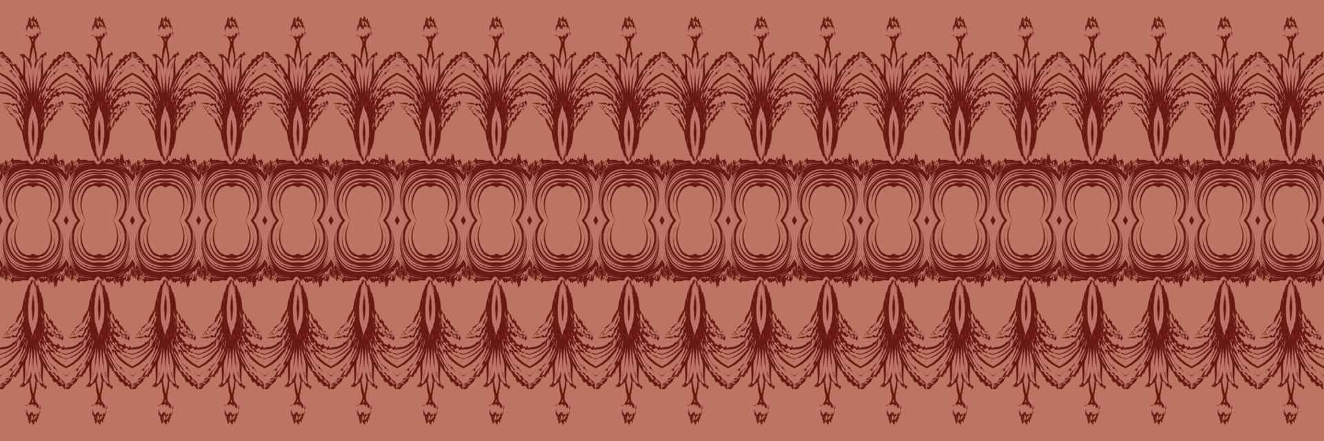 batik tessile ikkat o ikat stampe senza soluzione di continuità modello digitale vettore design per Stampa saree Kurti Borneo tessuto confine spazzola simboli campioni elegante