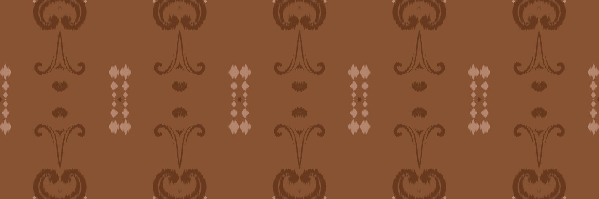 motivo ikat floreale batik tessile senza soluzione di continuità modello digitale vettore design per Stampa saree Kurti Borneo tessuto confine spazzola simboli campioni elegante