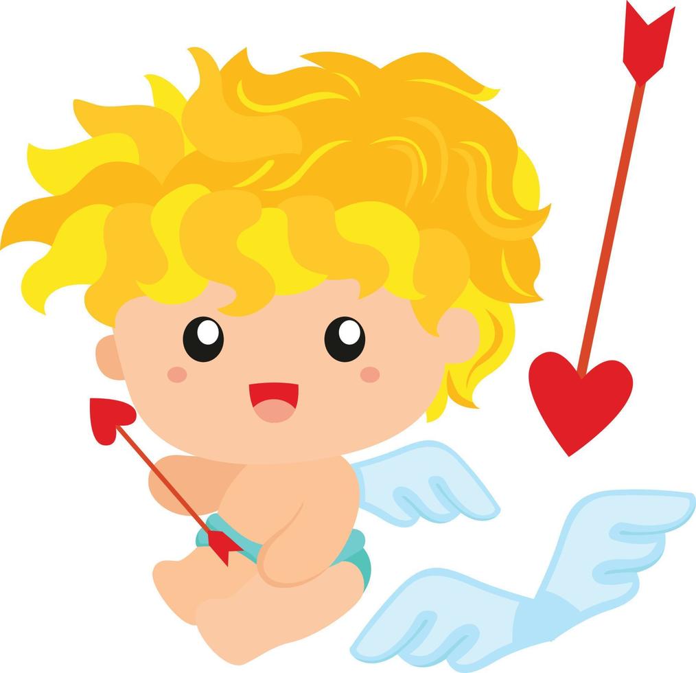 bello Cupido angeli vettore impostato