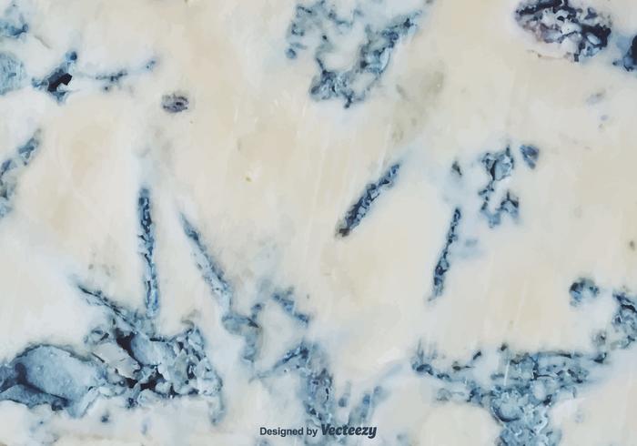 Fondo blu di struttura di vettore del formaggio della muffa