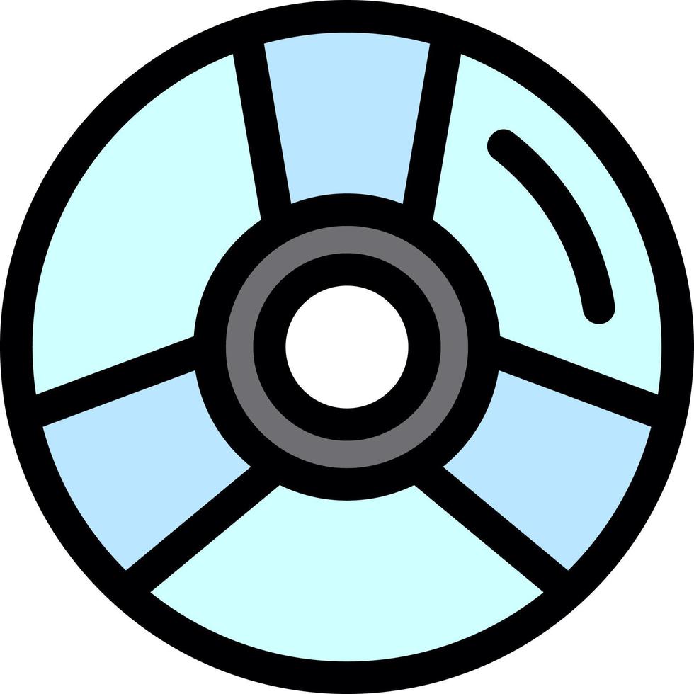 Blu raggio vettore icona design