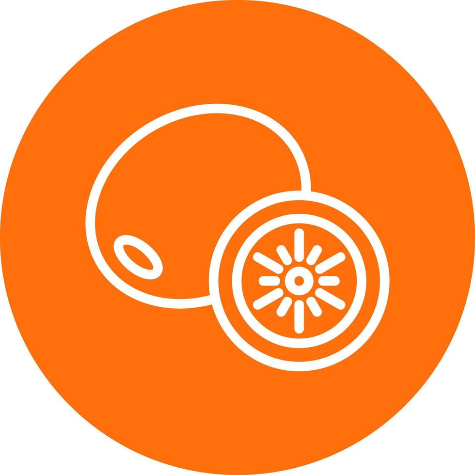 Kiwi vettore icona design