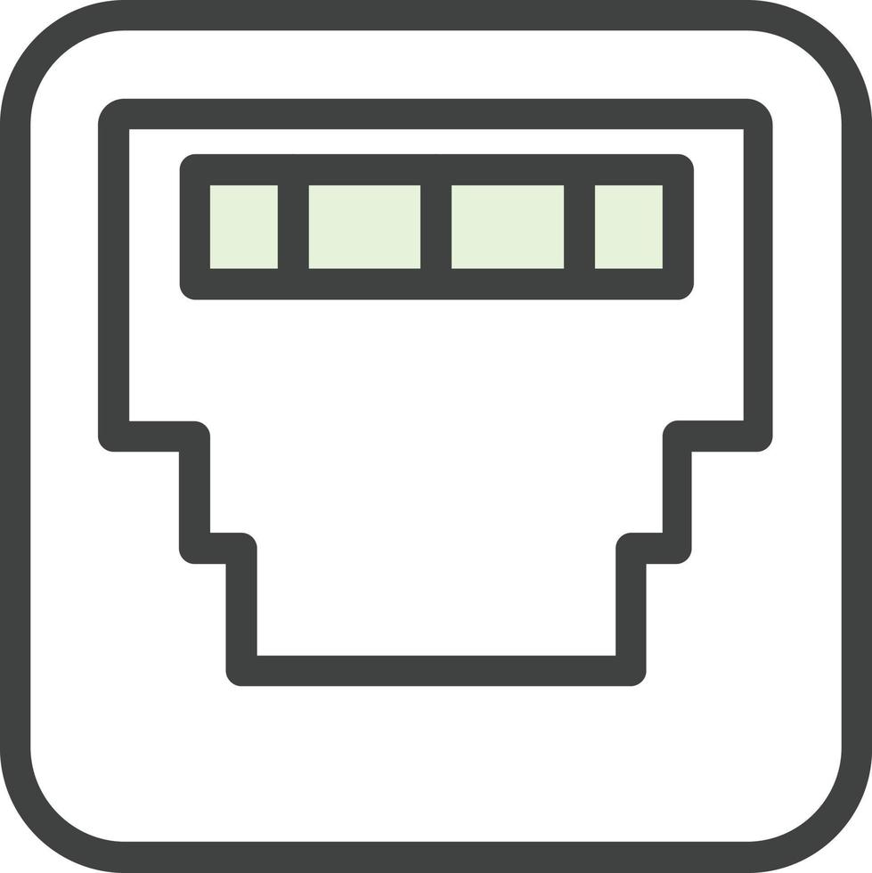 ethernet vettore icona design