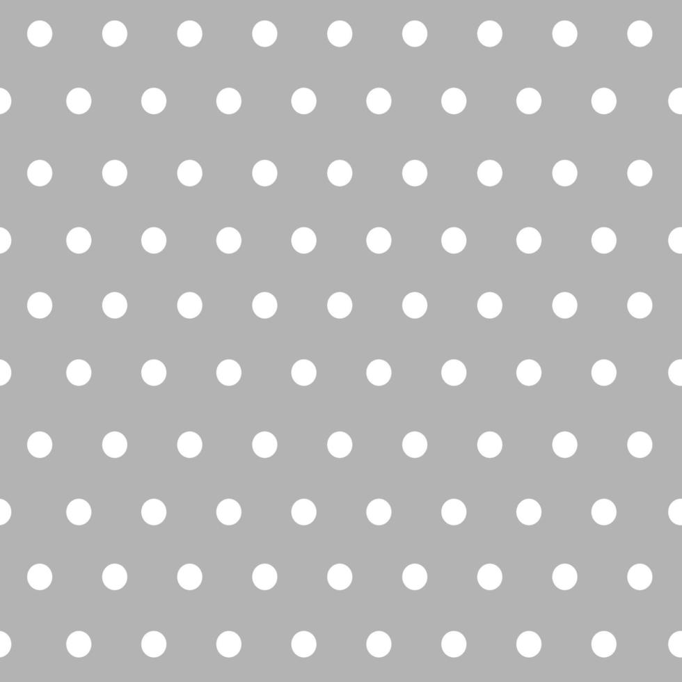 polka punto senza soluzione di continuità modello nel Vintage ▾ stile su un' argento sfondo. semplice vettore illustrazione nel un' ripetere minimalista design. Usato come un' Stampa struttura per tessuto, involucro carta, sfondo.