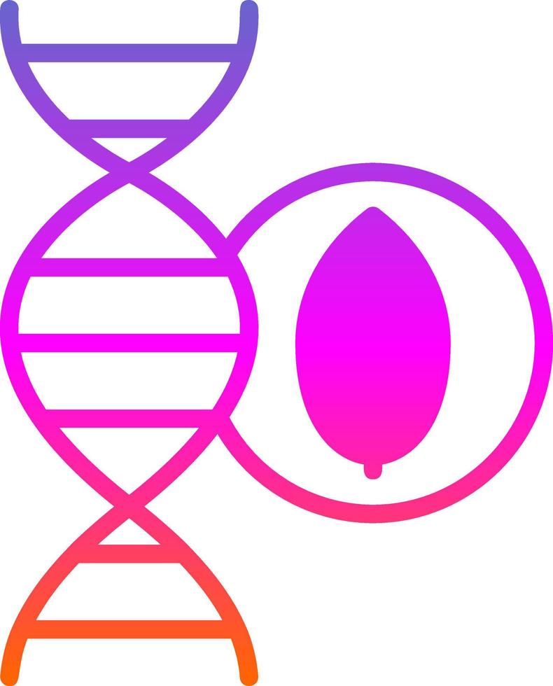 computazionale biologia vettore icona design