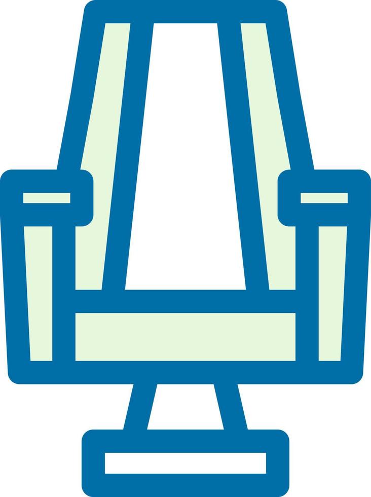 gioco sedia linea vettore icona design