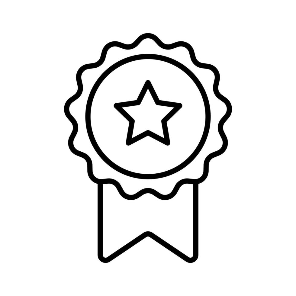 medaglia icona vettore simbolo design modelli