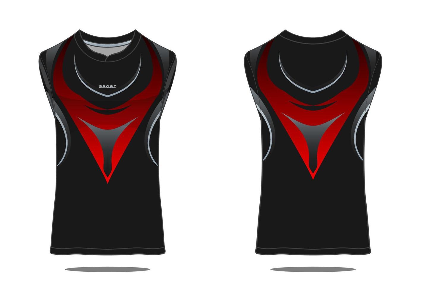 pallacanestro maglia serbatoio superiore sport illustrazione vettore