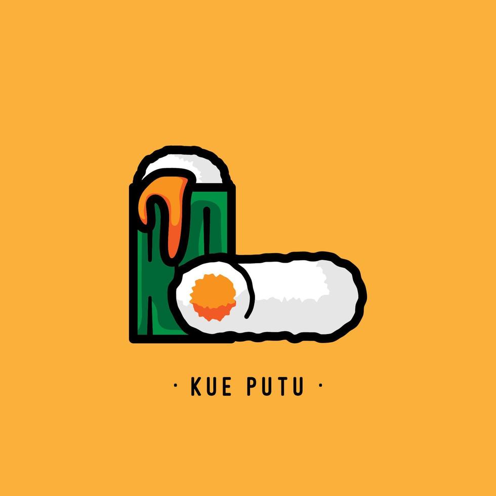 semplice mano disegnato asiatico cibo vettore