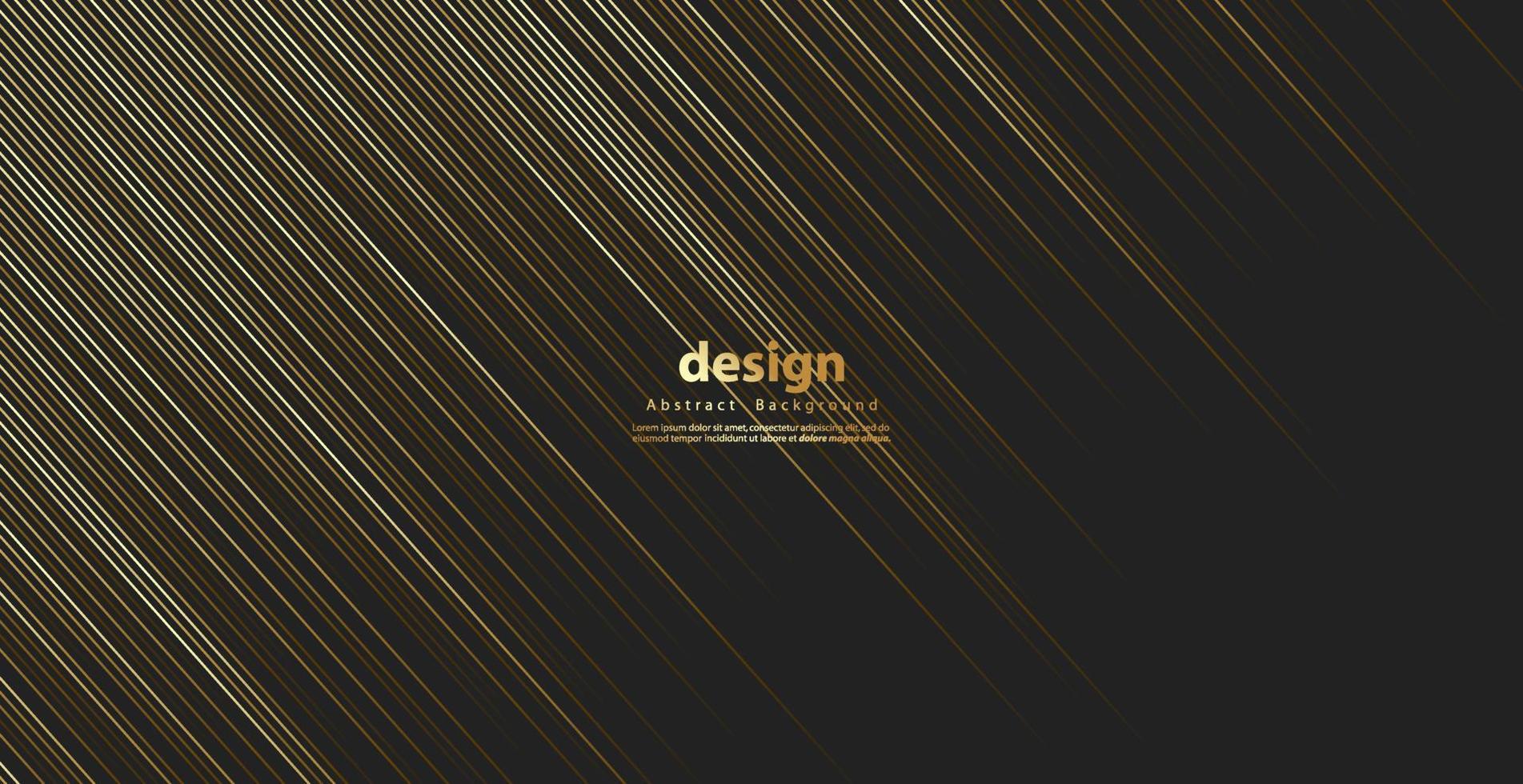 astratto oro lussuoso colore sfondo con diagonale Linee per il tuo design. moderno lusso concetto. vettore illustrazione