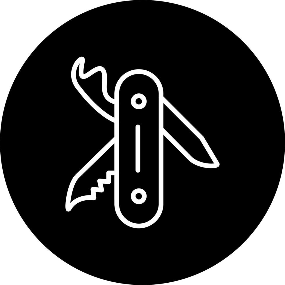 svizzero esercito coltello vettore icona