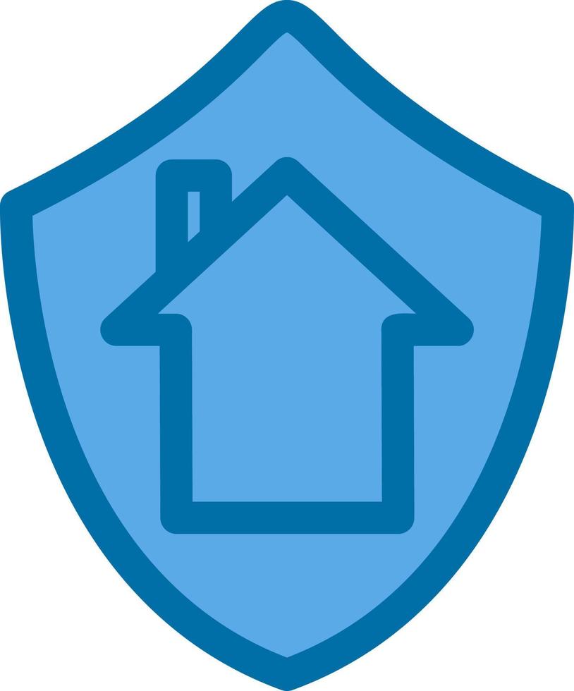 casa sicurezza vettore icona design