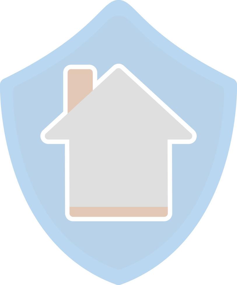 casa sicurezza vettore icona design