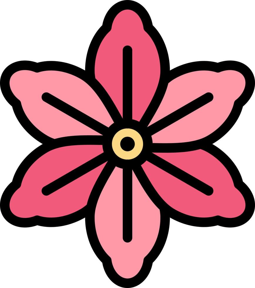 fiore floreale natura primavera piatto colore icona vettore icona bandiera modello
