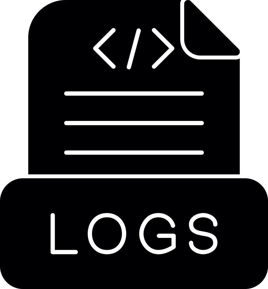 logs vettore icona design