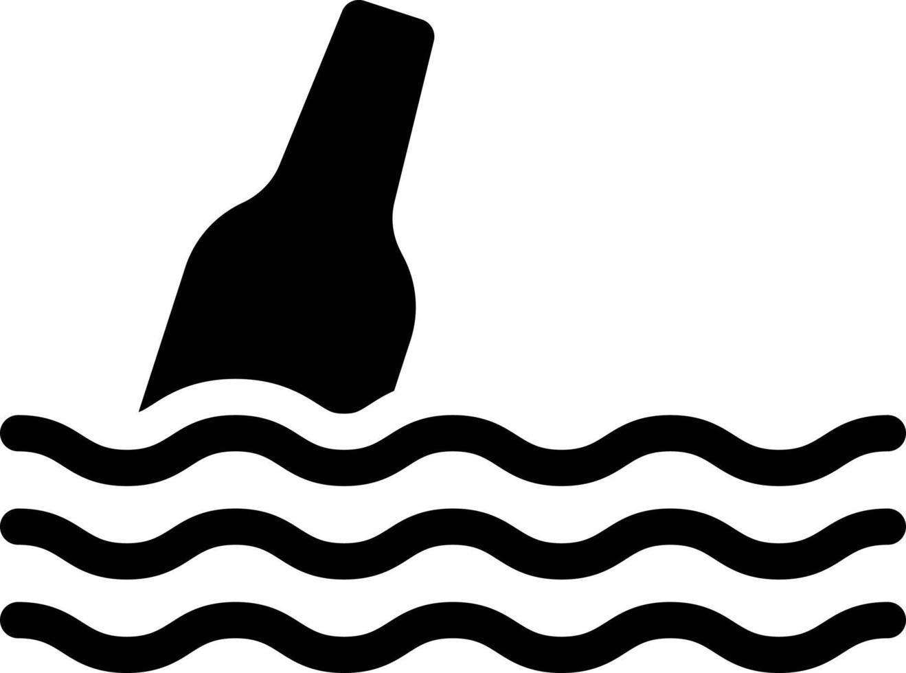 fiume bottiglia vettore illustrazione su un' sfondo.premio qualità simboli.vettore icone per concetto e grafico design.