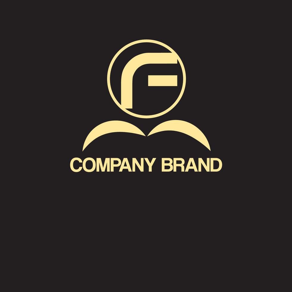 attività commerciale logo design. lettera logo. vettore