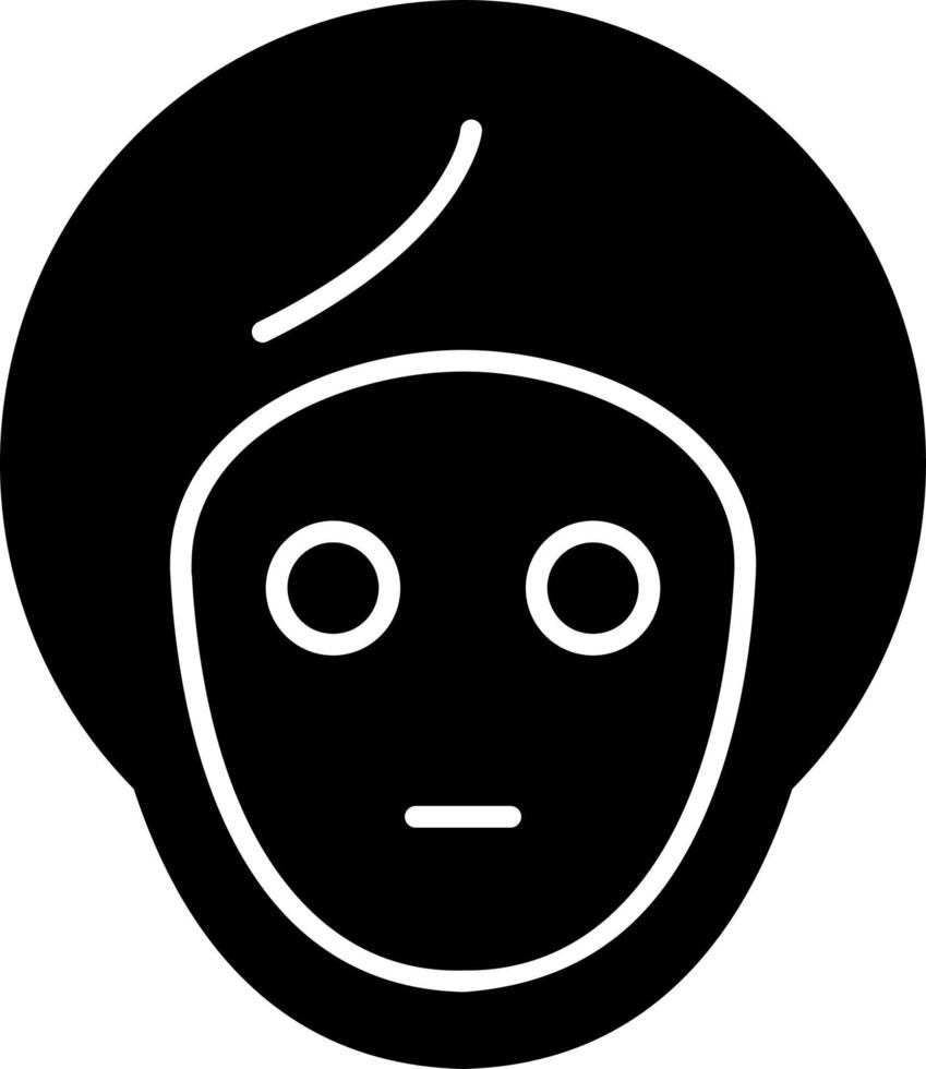 facciale maschera vettore icona design