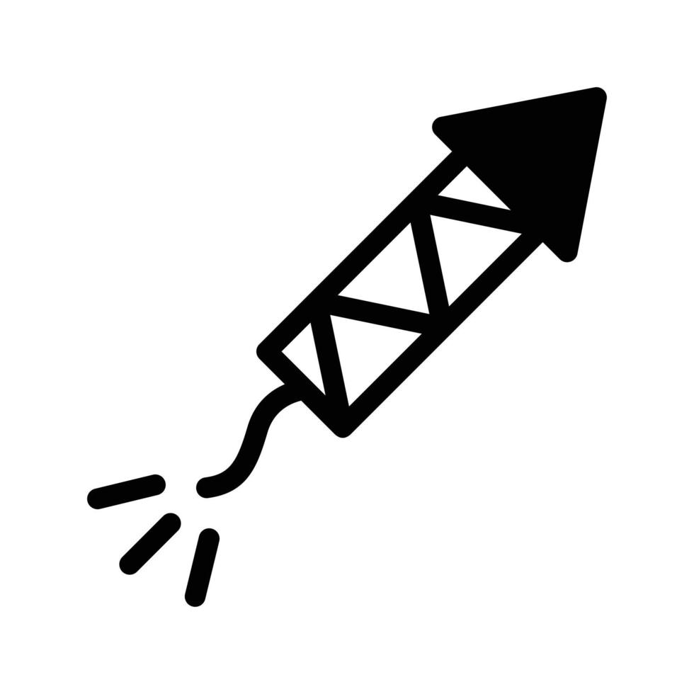illustrazione vettoriale del razzo su uno sfondo simboli di qualità premium. icone vettoriali per il concetto e la progettazione grafica.