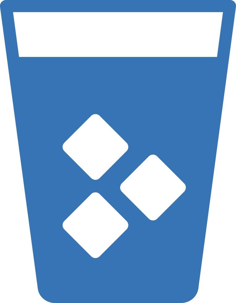 bicchiere ghiaccio cubo vettore illustrazione su un' sfondo.premio qualità simboli.vettore icone per concetto e grafico design.