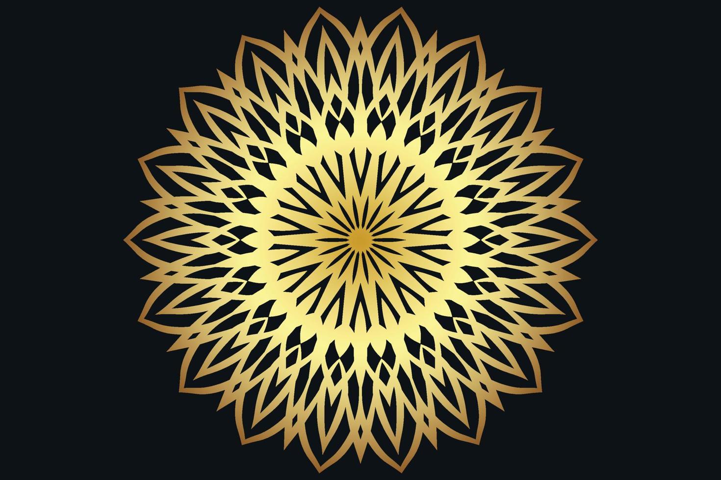 lusso mandala design sfondo gratuito vettore