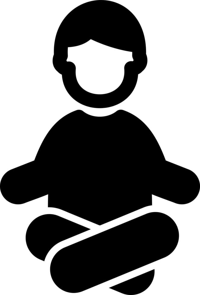 yoga vettore icona design
