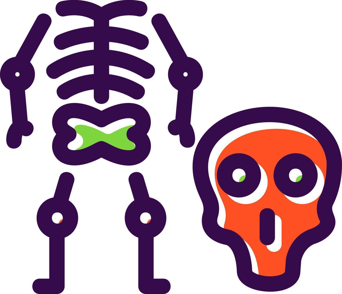 osteologia vettore icona design