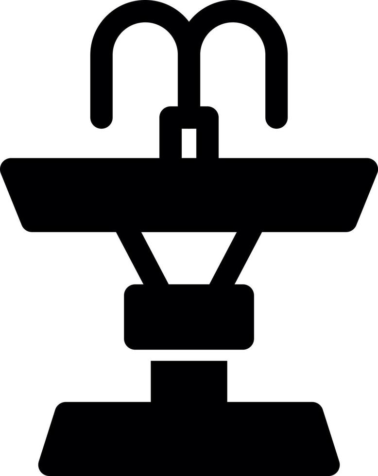 Fontana vettore icona design