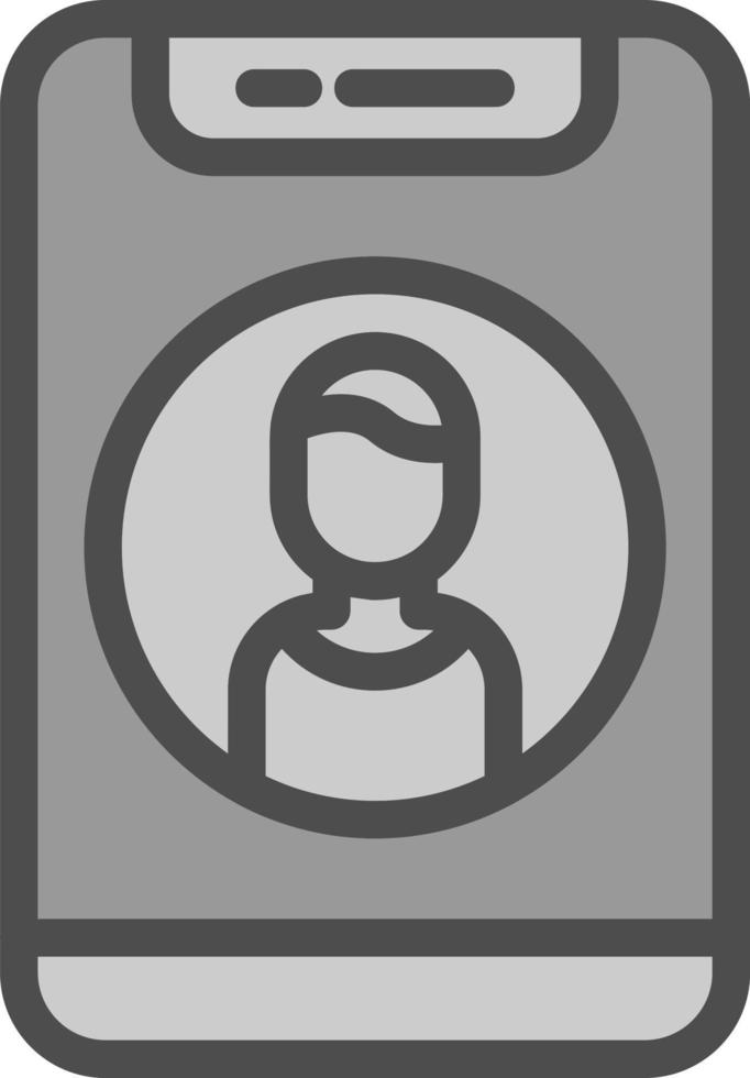 utente profilo vettore icona design