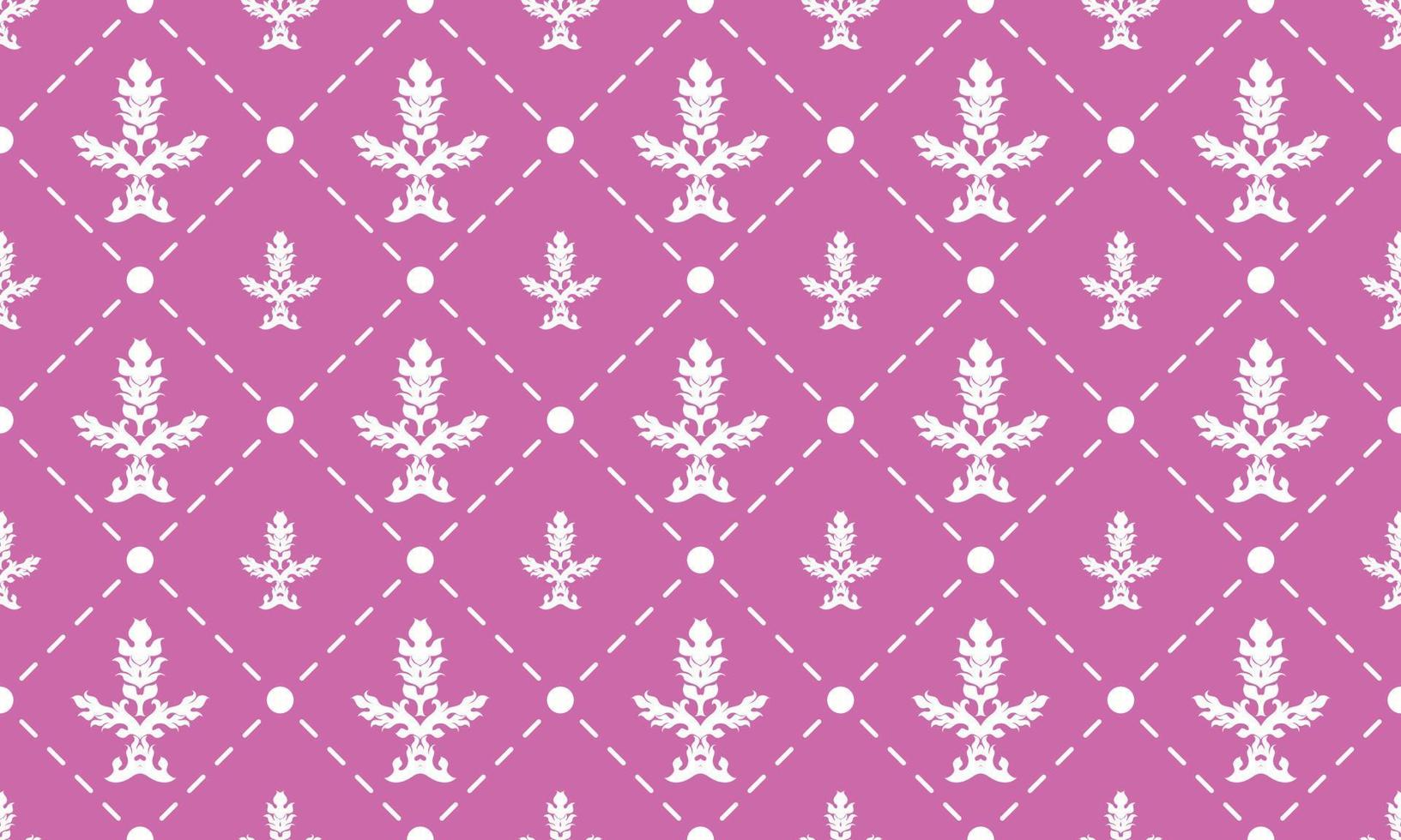 damasco fleur de lis modello senso vettore senza soluzione di continuità sfondo sfondo fleur de lis modello digitale struttura design per Stampa stampabile tessuto saree confine.