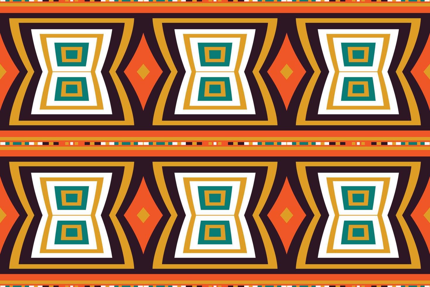 kente stoffa vestito tradizionale etnico orientale design per il sfondo. popolare ricamo, indiano, scandinavo, zingaro, messicano, africano tappeto, sfondo. vettore