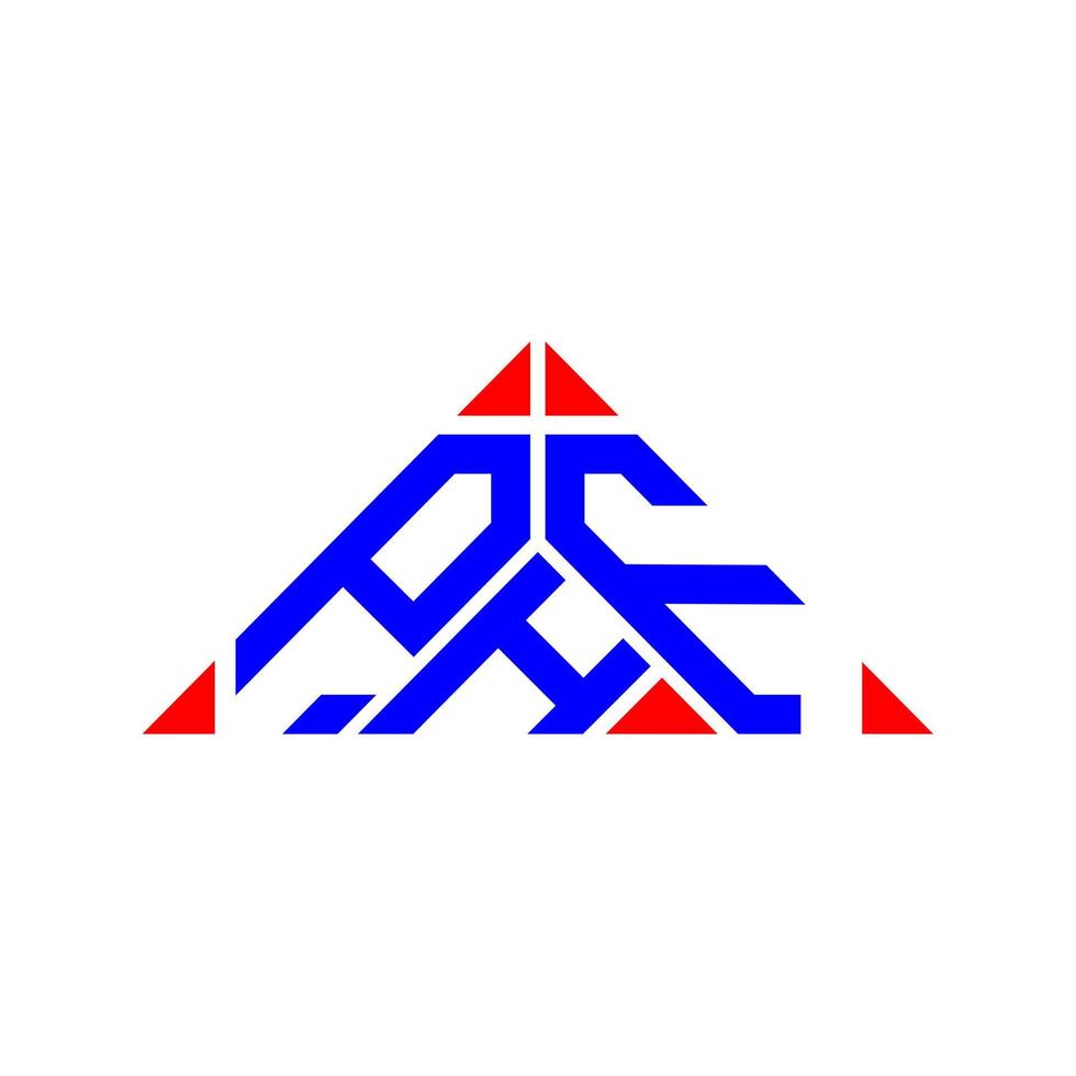 phf lettera logo creativo design con vettore grafico, phf semplice e moderno logo.