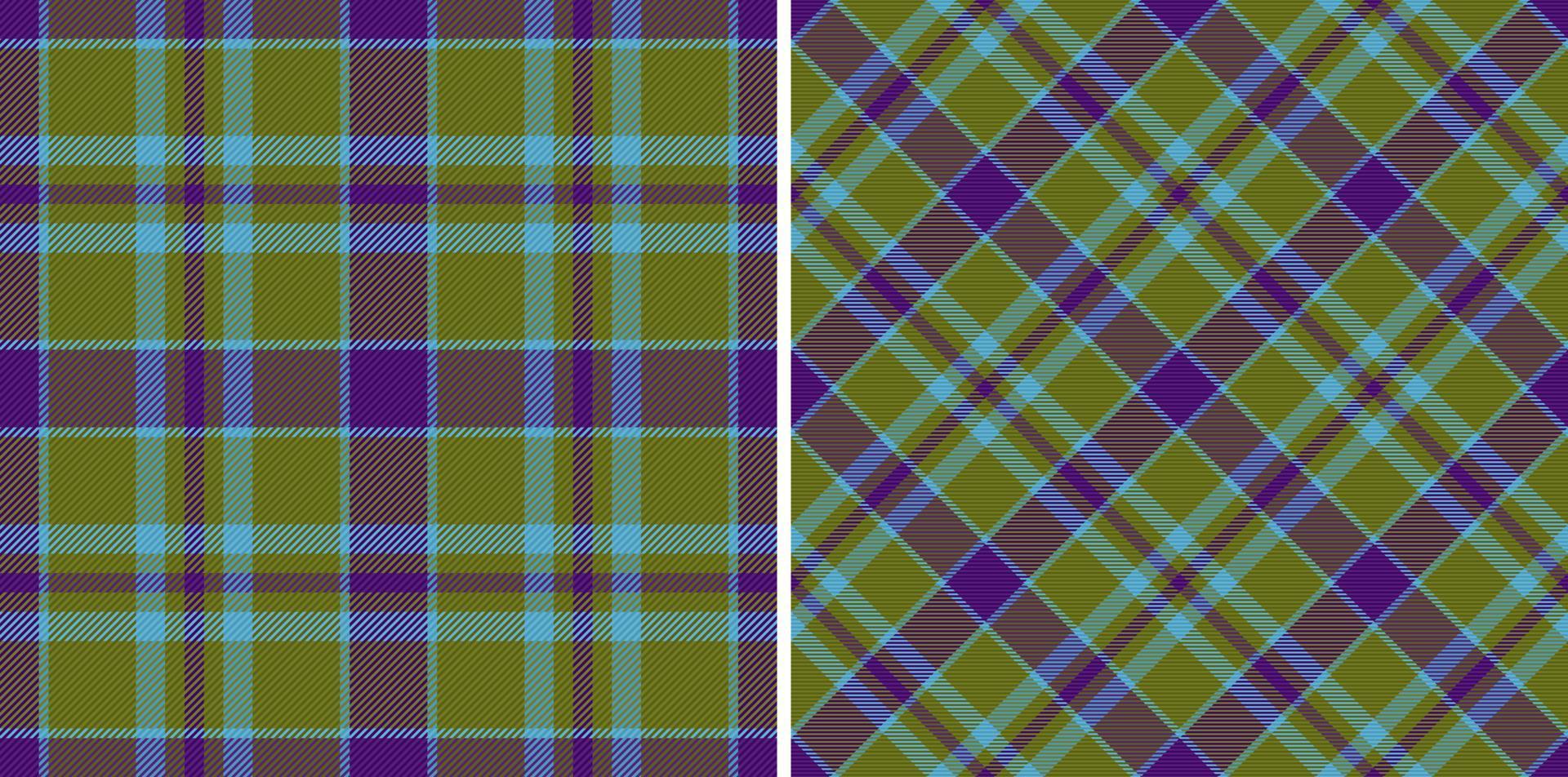 sfondo tessuto dai un'occhiata. senza soluzione di continuità plaid tessile. struttura tartan vettore modello.