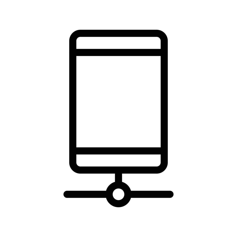 mobile condivisione vettore illustrazione su un' sfondo.premio qualità simboli.vettore icone per concetto e grafico design.