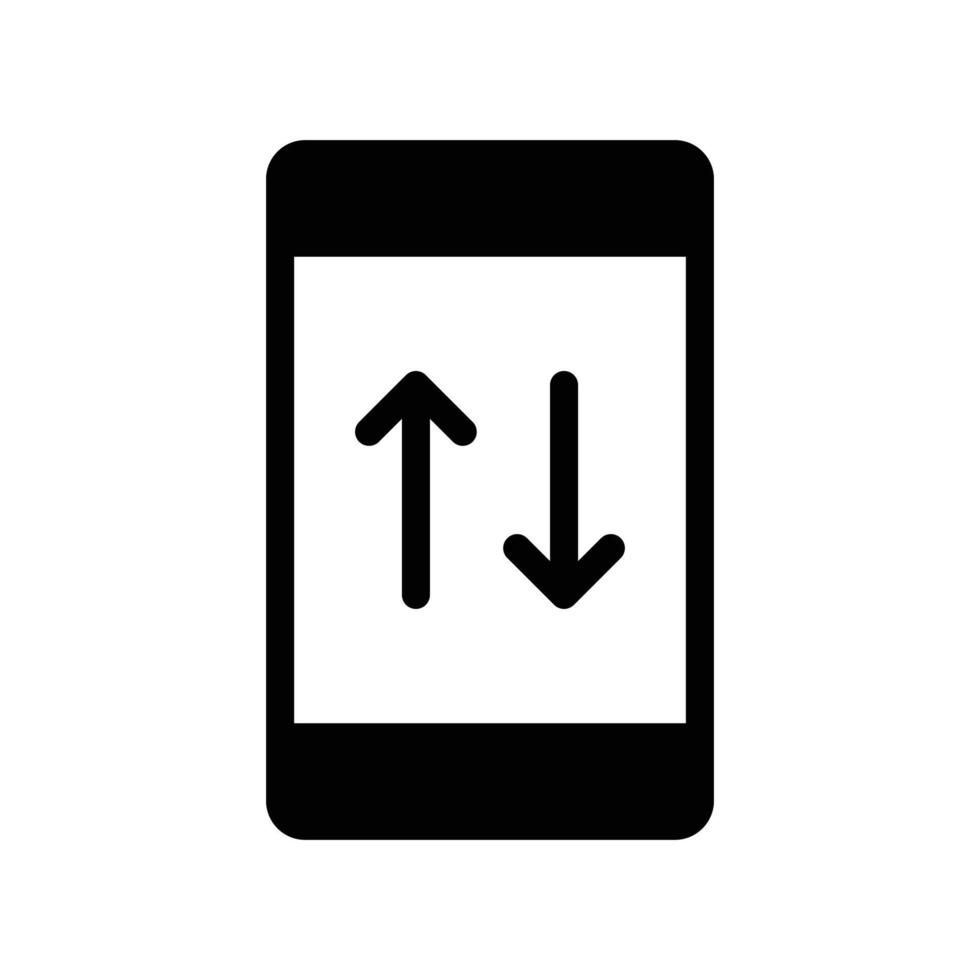 mobile Internet vettore illustrazione su un' sfondo.premio qualità simboli.vettore icone per concetto e grafico design.