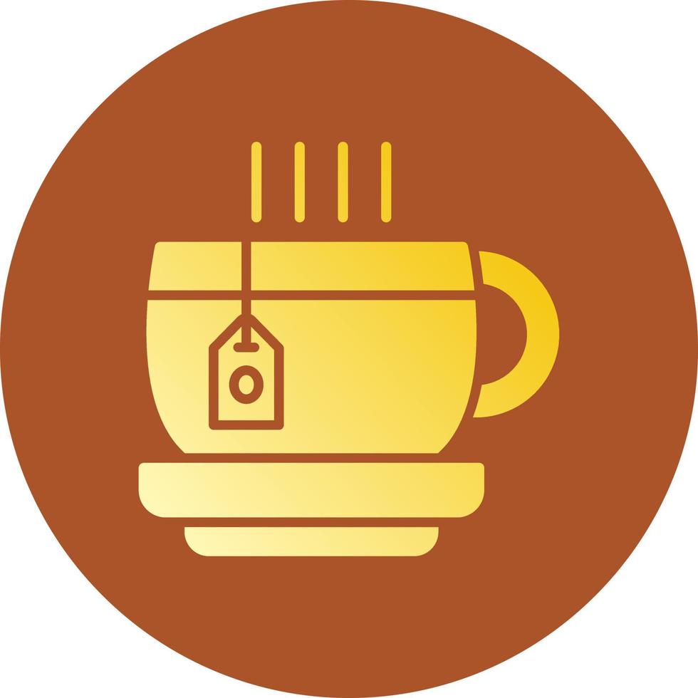 tè creativo icona design vettore