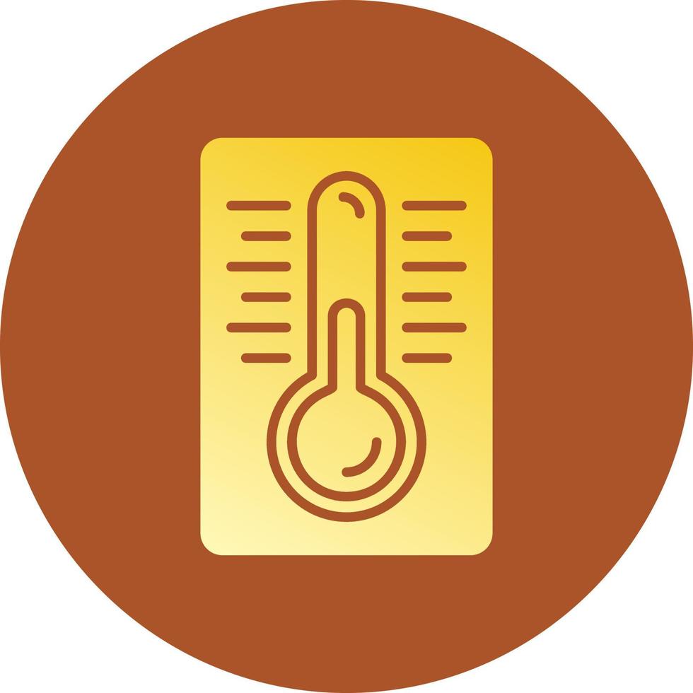 termometro creativo icona design vettore