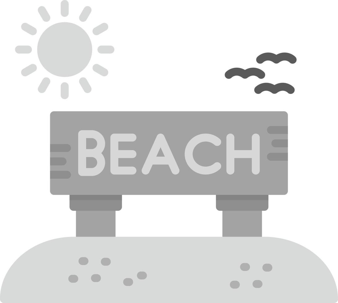 spiaggia creativo icona design vettore