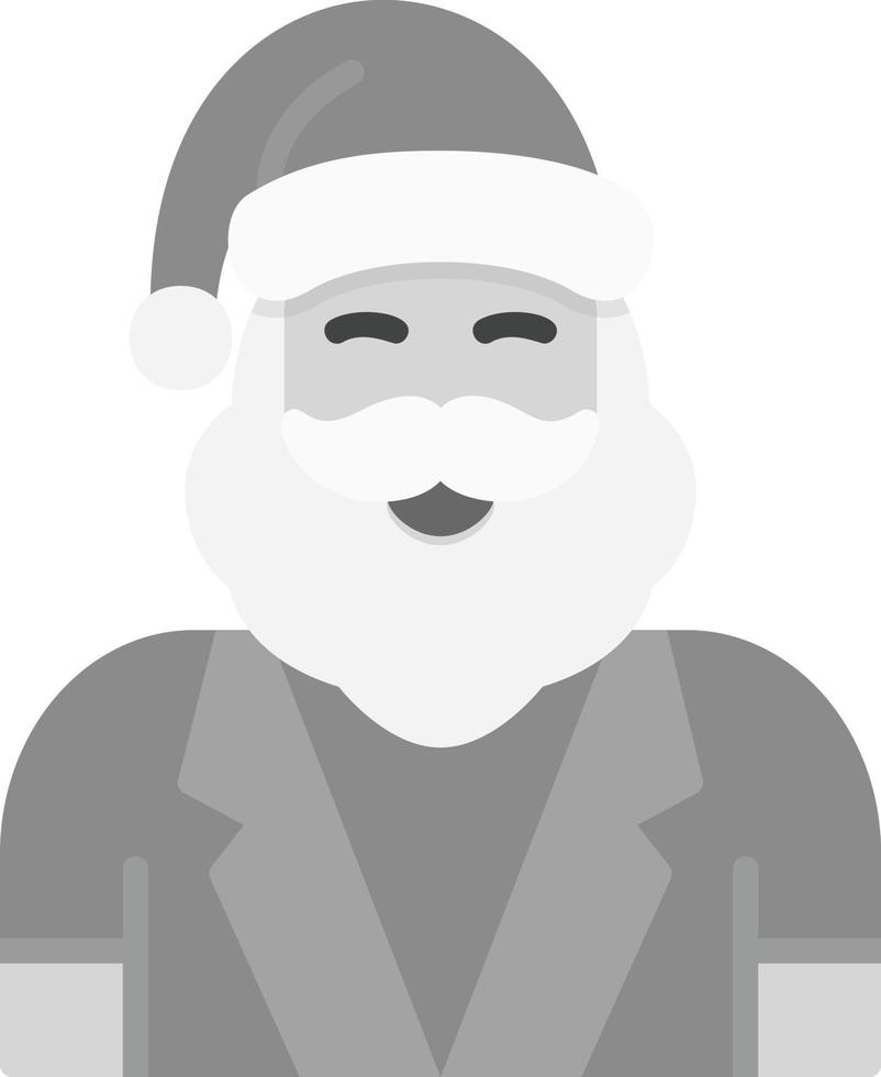 Santa Claus creativo icona design vettore