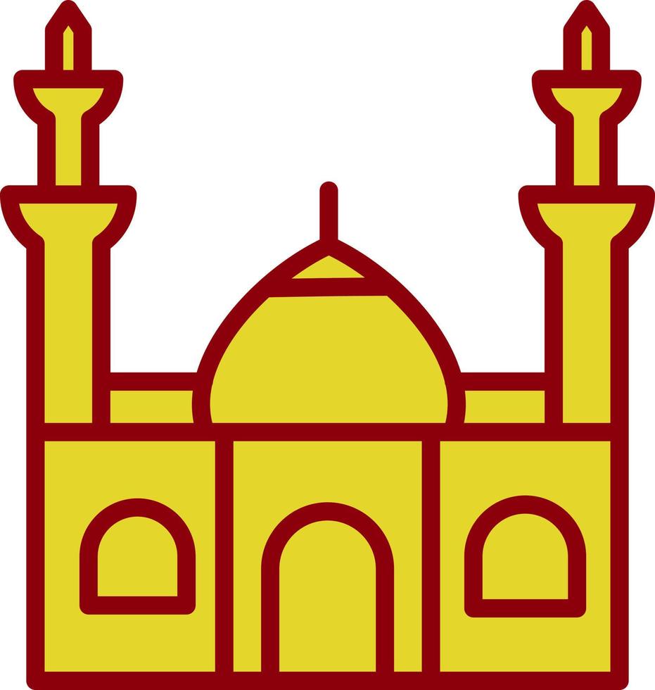moschea vettore icona design