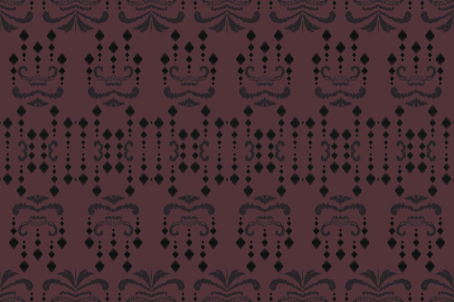 etnico ikat telaio batik tessile senza soluzione di continuità modello digitale vettore design per Stampa saree Kurti Borneo tessuto confine spazzola simboli campioni elegante