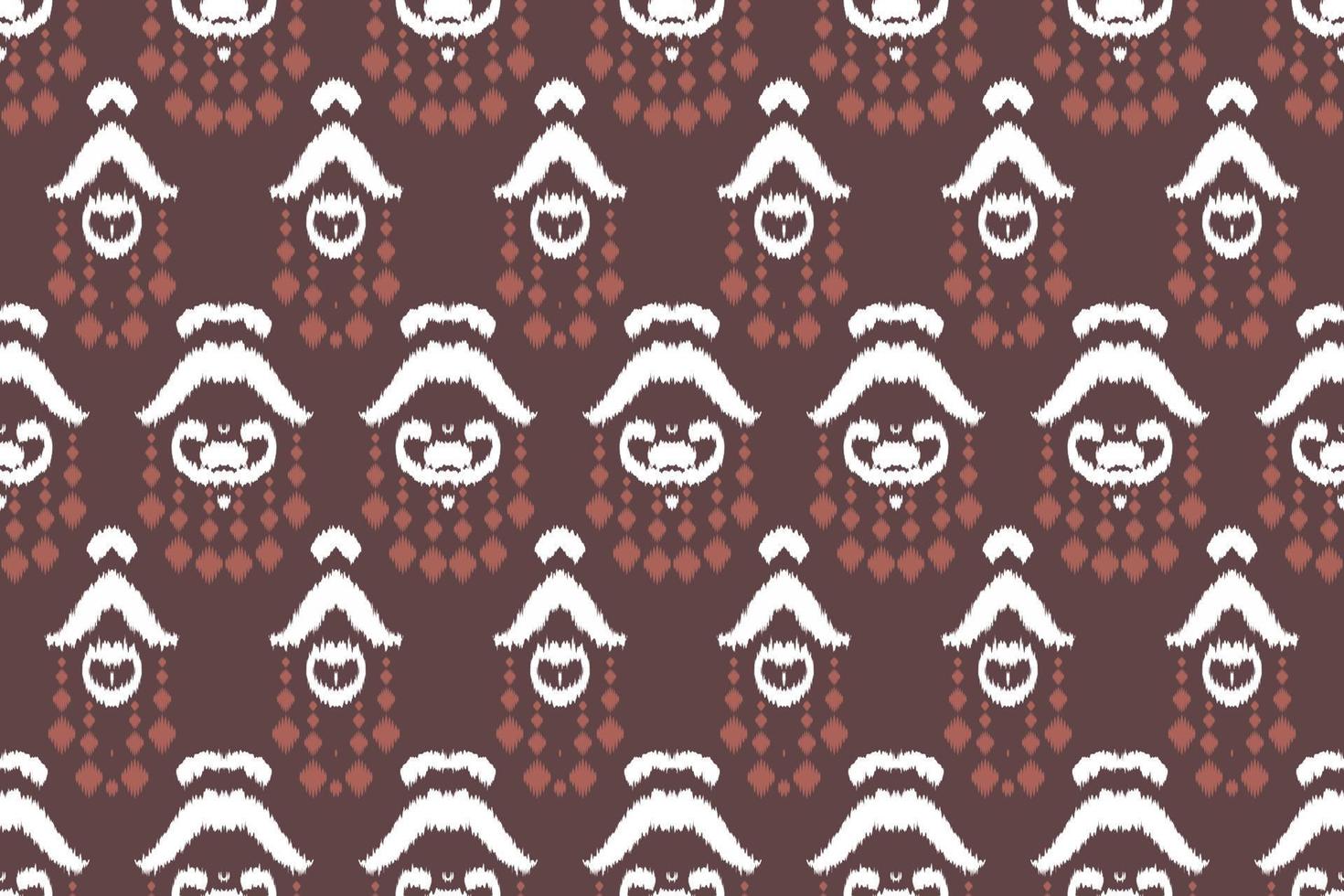 ikkat o ikat azteco batik tessile senza soluzione di continuità modello digitale vettore design per Stampa saree Kurti Borneo tessuto confine spazzola simboli campioni cotone