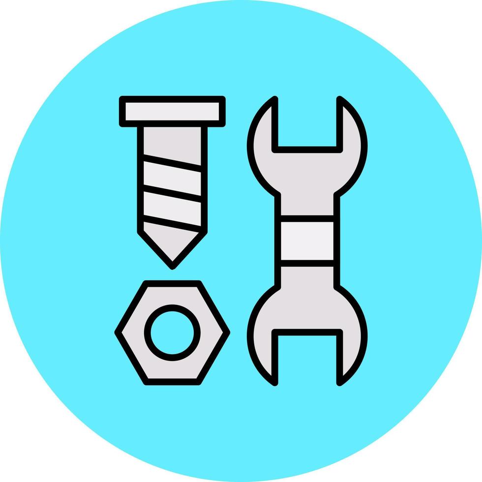metallo creativo icona design vettore