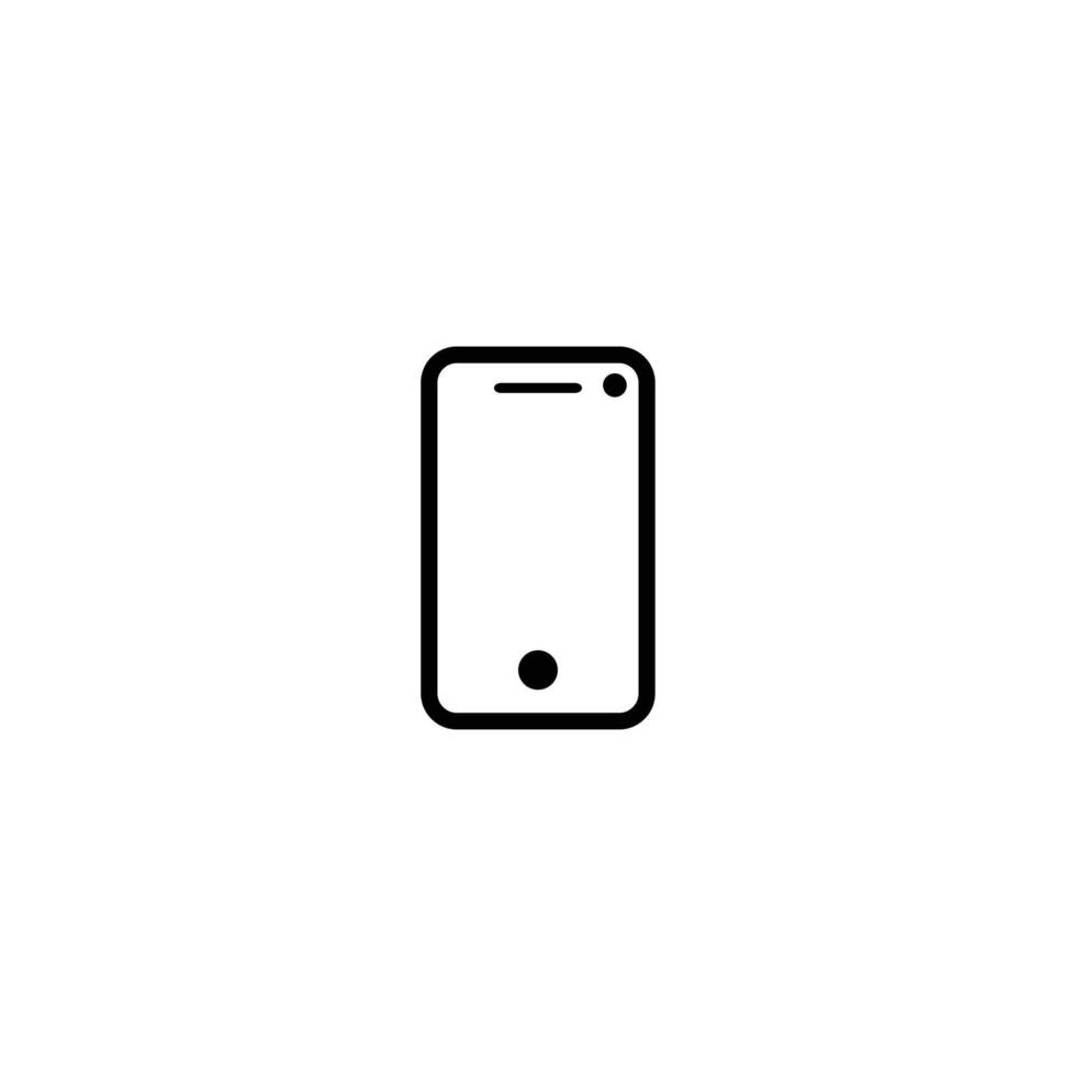 smartphone piatto icona logo vettore
